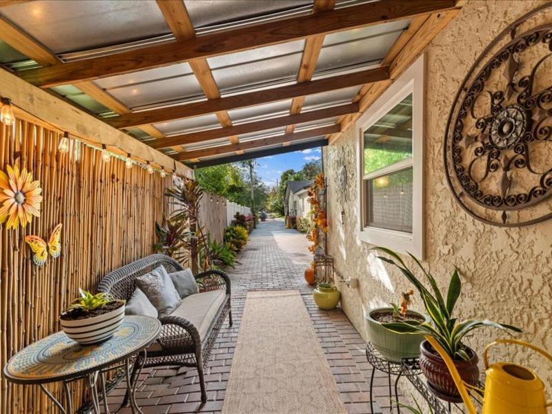 College Park-Orlando 5Star Villa Oasis - Home Away From Home - Quiet Neighborhood-Private Botanical Courtyard - Mins From Eola,Dt, Winter Park - Free Parking & Ev Plug In Экстерьер фото